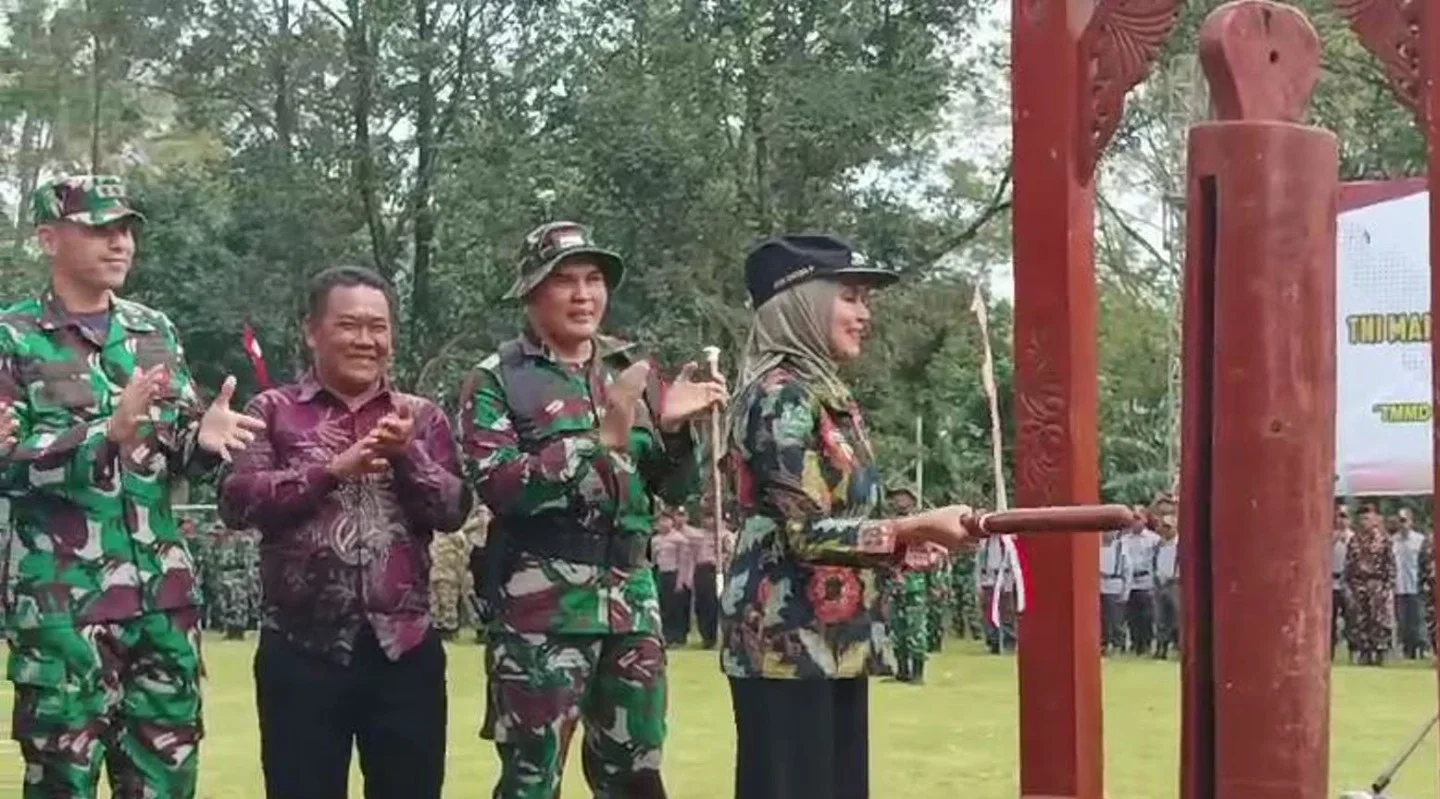 Bupati Kendal Dyah Kartika Buka TMMD di Desa Gedong, Ini Pesannya