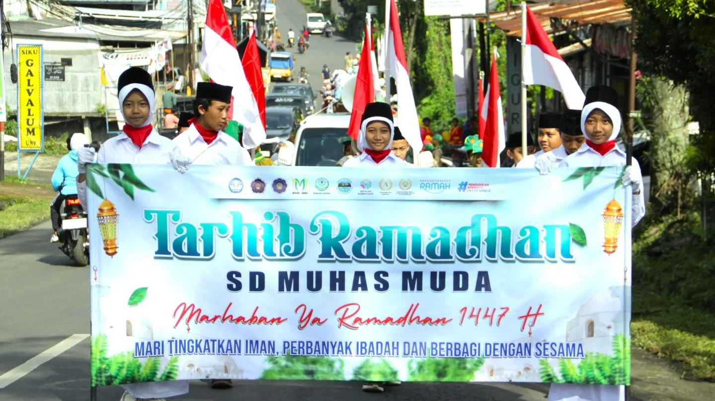 Tanamkan Karakter dan Cinta Ibadah Sejak Dini, Lewat Pawai Tarhib Ramadhan 1447 H