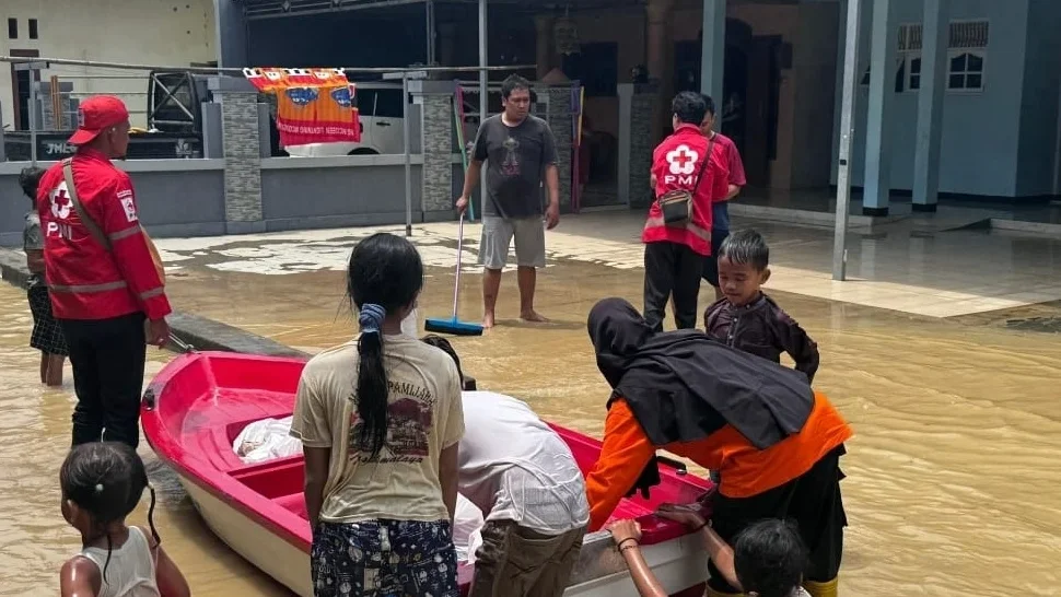 Sungai Cacaban Meluap, Ratusan Rumah di Sidaharja Terendam Banjir