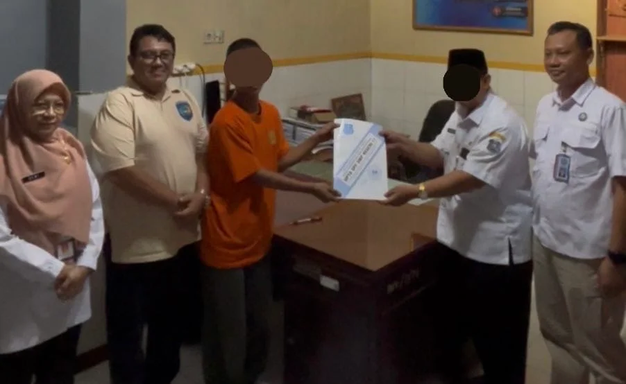 BNN Dampingi dan Fasilitasi ABH Kasus Narkotika Ikuti UTS di Lapas Tegal