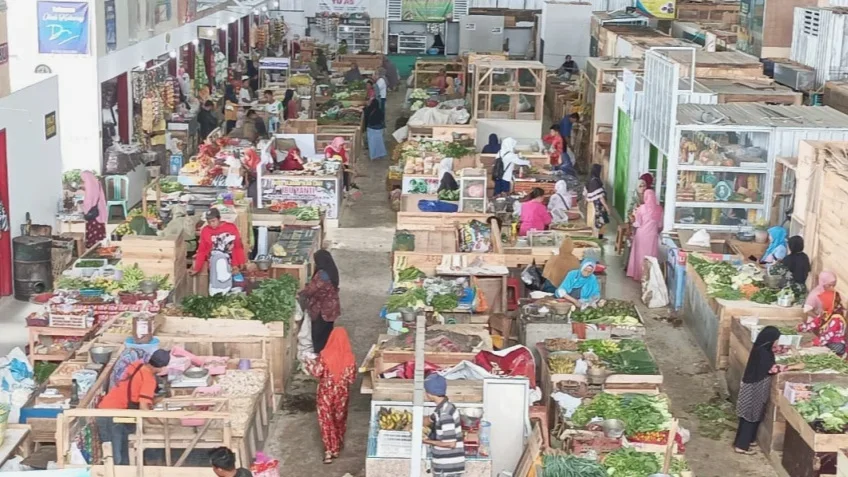 Pasar Seng Makmur Bumiayu, Kabupaten Brebes.