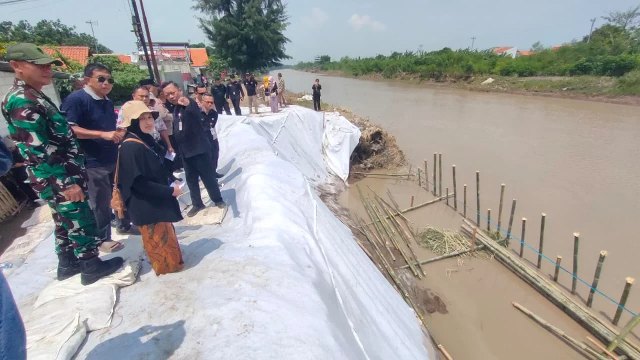 Pengamanan Talud Ketiwon Tegal Ditarget Rampung 4 Hari