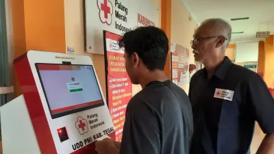 Stok Darah PMI Kabupaten Tegal 23 Februari 2026, Stok Menipis Gelar Donor Darah di Balai Desa Bumijawa