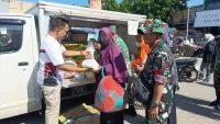 Bantu Masyarakat, Kodim Pemalang Gelar Bazar Ramadan