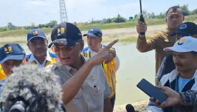 Menteri PU Cek Penyebab Banjir di Ketanggungan Brebes, Fokus Penataan Muara
