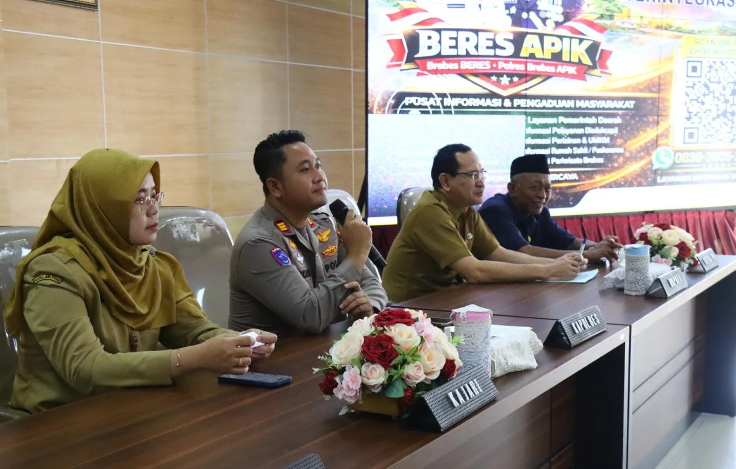 Polres dan Pemkab Brebes Luncurkan Aplikasi Beres Apik
