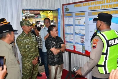 Plt. Bupati Sukirman Bersama Forkopimda Pantau Posko Mudik, Pastikan Keamanan dan Kenyamanan Pemudik