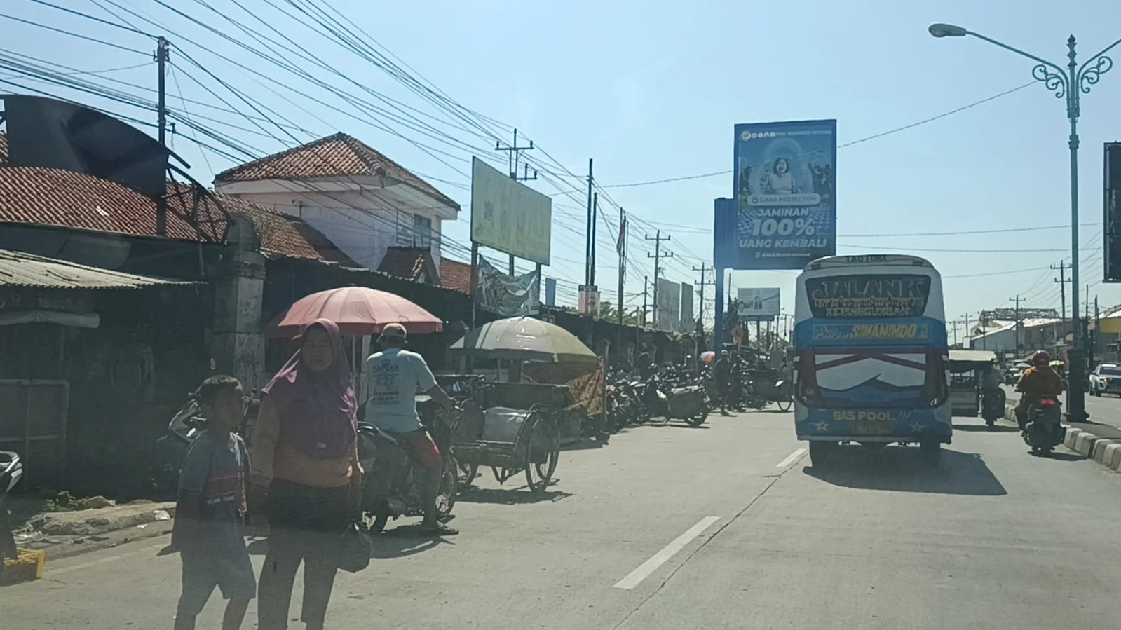 Waspadai Pasar Tumpah Bulakamba Titik Rawan Macet di Pantura Brebes