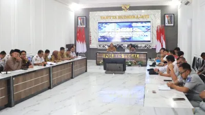 Sambut Lebaran 2026, Pemkab dan Polres Tegal Siapkan  Rekayasa Lalin serta Perbaikan Infrastruktur