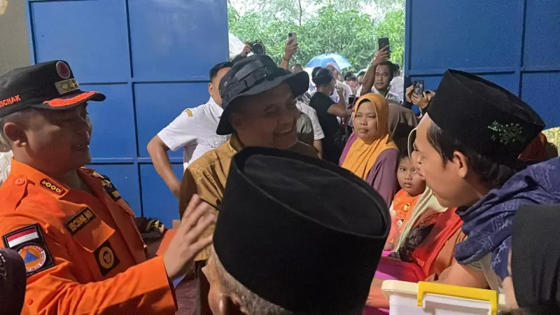 Bencana Tanah Bergerak di Padasari Tegal, Bupati Ischak : Pemerintah Hadir dan Bertanggungjawab