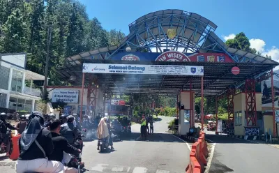 Pasca Dihantam Banjir, Guci Masih Jadi Tempat Wisata Primadona saat Libur Lebaran, Ini Faktanya