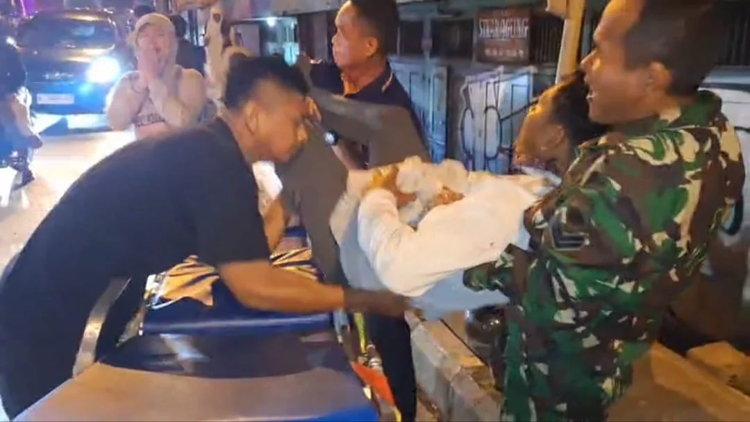 Pemudik Sepeda Motor Tabrak Pejalan Kaki, Dua Luka