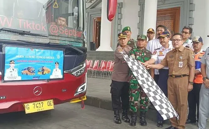 Program Mudik Bareng, Pemkab Brebes Siapkan 4 Bus