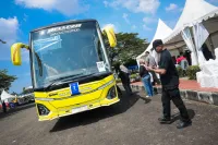 325 Bus Siap Angkut 16 Ribu Pemudik, Armada Mudik Gratis Jateng Mulai Penuhi TMII