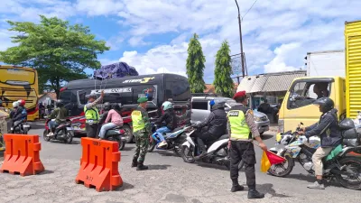 H-2 Lebaran, One Way dan Buka Tutup Diberlakukan di Jalur Tengah-Selatan Brebes