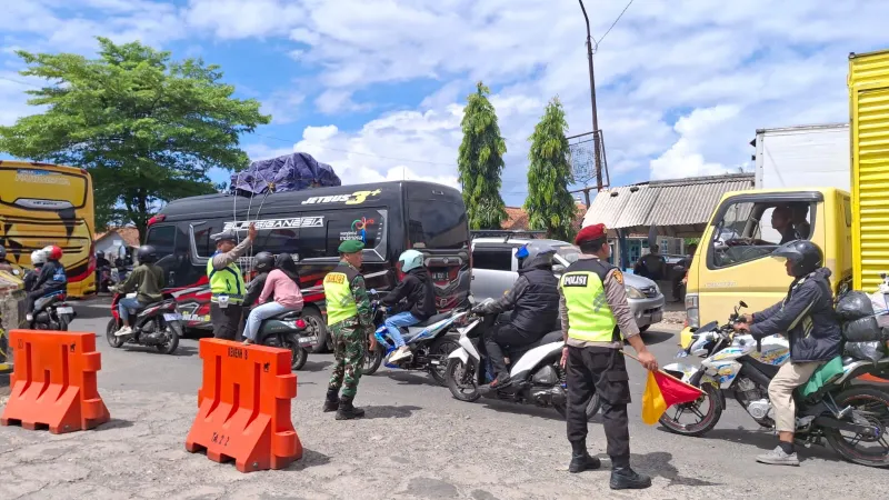 H-2 Lebaran, One Way dan Buka Tutup Diberlakukan di Jalur Tengah-Selatan Brebes