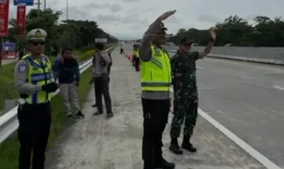 Pelepasan Pemudik di Kendal Tandai Pemberlakuan One Way Arus Balik Lebaran 2026