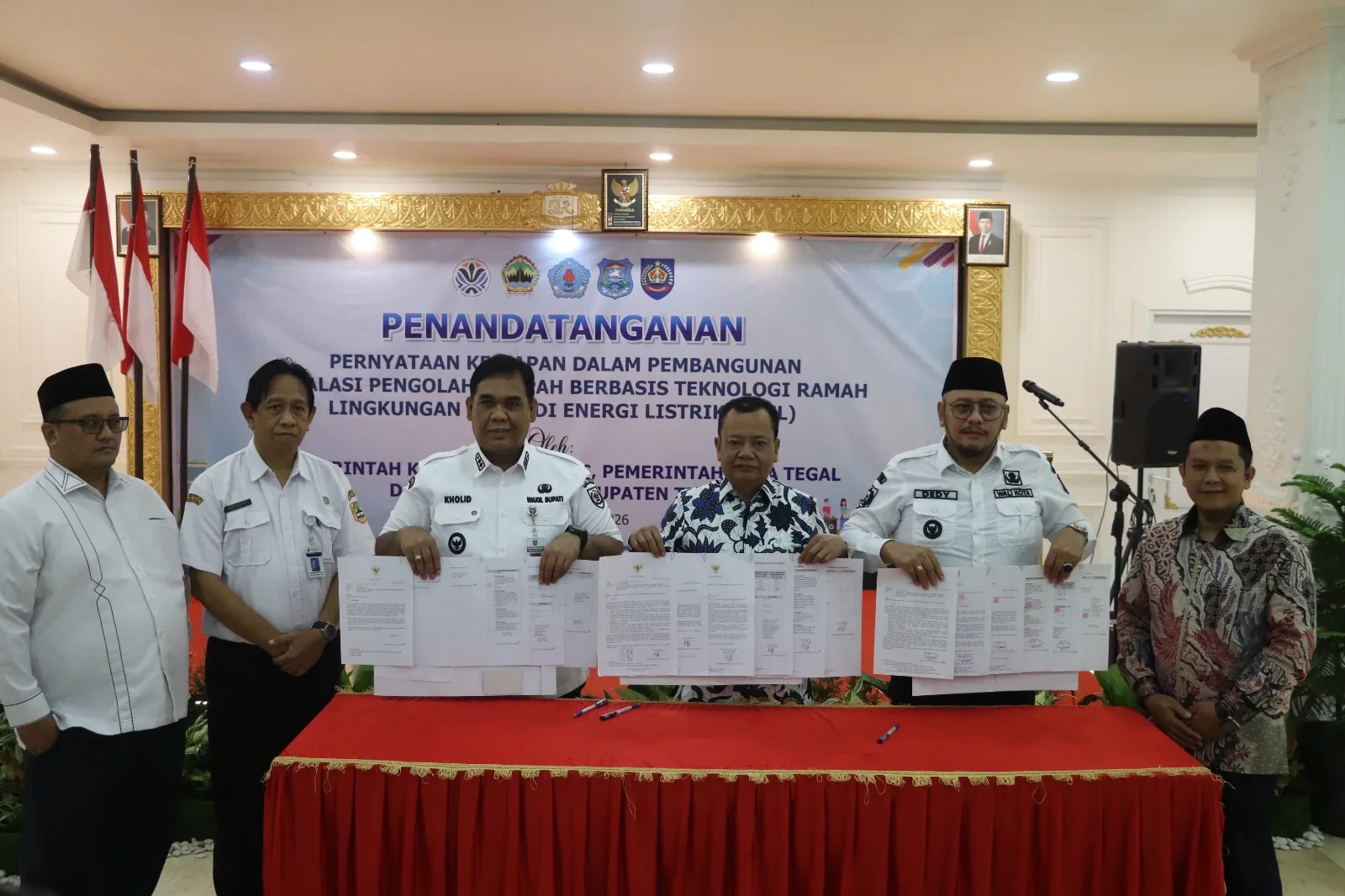 Tegal Raya Teken Mou Pengembangan Energi Listrik dari Sampah