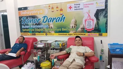 Stok Darah PMI Kabupaten Tegal 14  Maret 2026 Melimpah