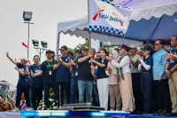 16.186 Pemudik Diberangkatkan Gratis ke Jateng, Ahmad Luthfi Lepas 325 Bus dari TMII