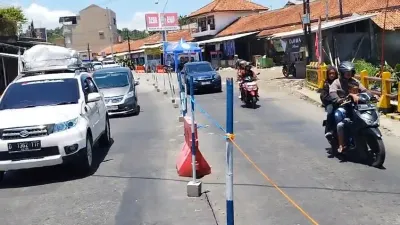 Arus Balik H+2 Lebaran di Brebes Padat, One Way Diberlakukan di Linggapura Bumiayu