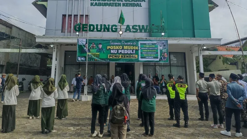 Posko Mudik NU Peduli  Kendal di Jalur Pantura, Sediakan Layanan Istirahat hingga Servis Motor Gratis
