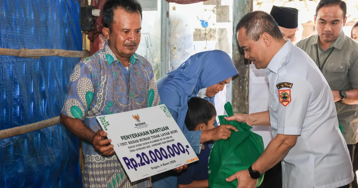 Tangis Sukri di Rumah Bambu, Program RTLH Jateng Bawa Asa...