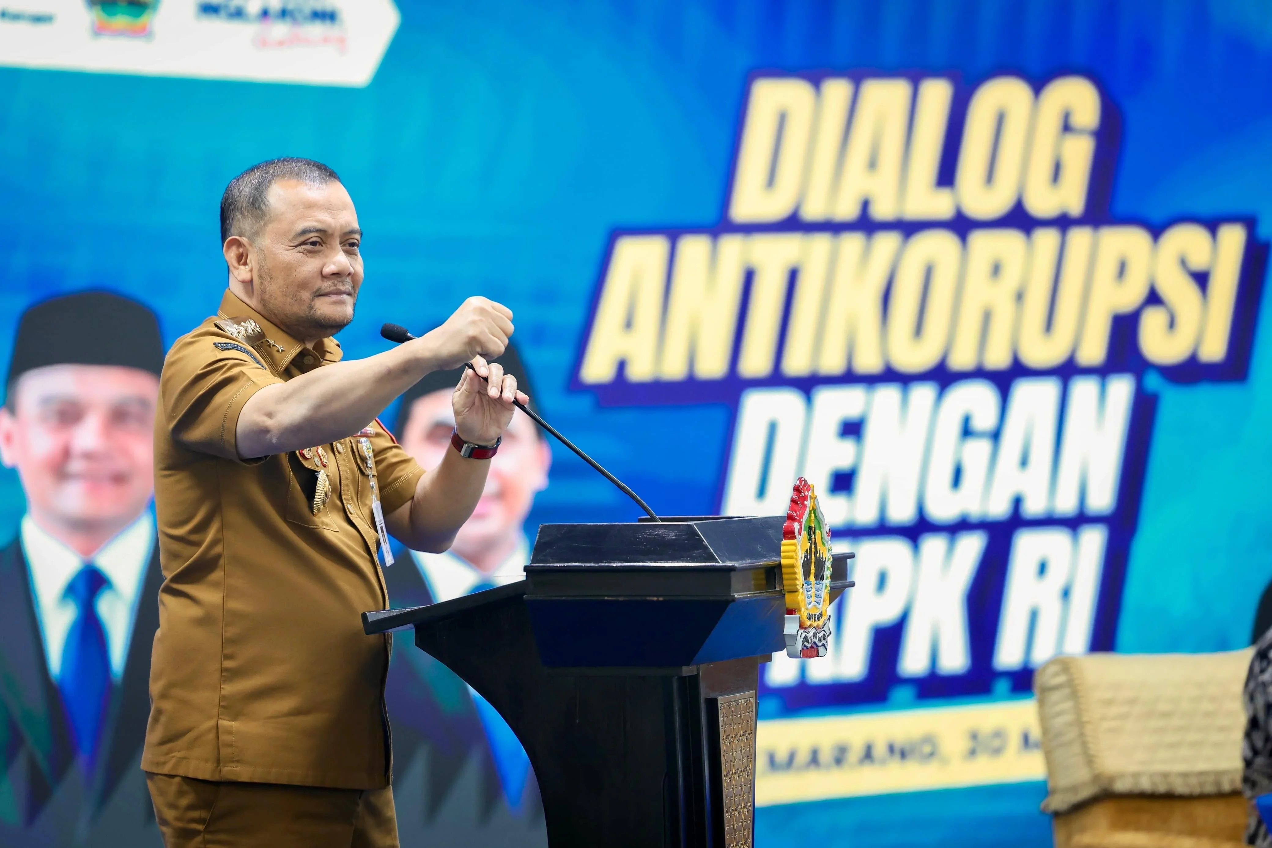 Kumpulkan Kepala Daerah se-Jateng, Gubernur Ahmad Luthfi Gandeng KPK Perkuat Benteng Antikorupsi