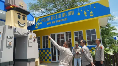 Pastikan Mudik Aman, Kapolres Tegal Cek Kesiapan Pos Pengamanan Operasi Ketupat Candi 2026