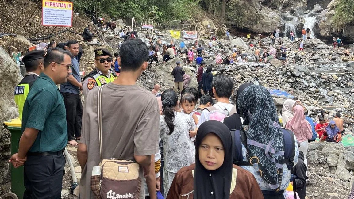 Polres Tegal Tingkatkan Pengamanan di Obyek Wisata Guci