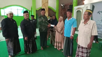 Ribuan Warga Padati Masjid At Taqwa Sarirejo Kendal, Lazisnu Salurkan Ratusan Juta Zakat dan Sedekah