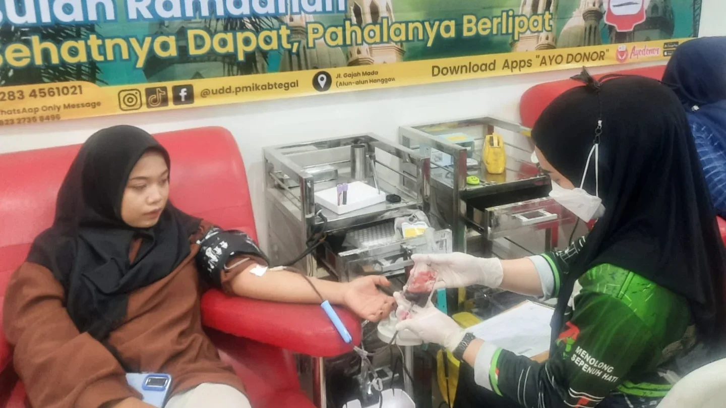 Stok Darah PMI Kabupaten Tegal 3 Maret 2026 dan Jadwal Mobile Unit