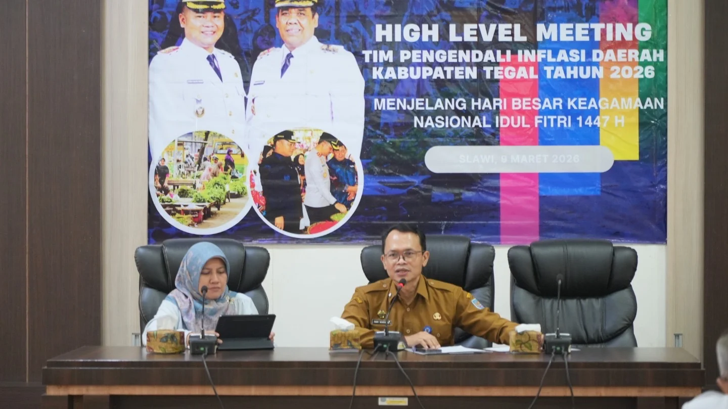 Cegah Panic Buying Jelang Lebaran, Pemkab Tegal Perkuat Strategi 4K