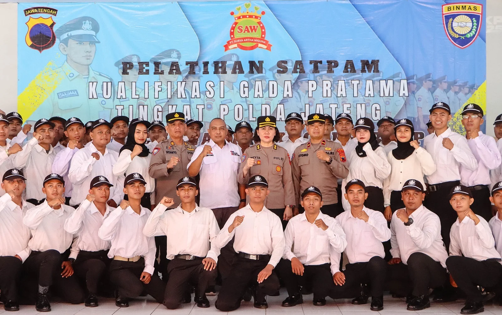 Polda Jateng Gembleng Ratusan Satpam Tegal