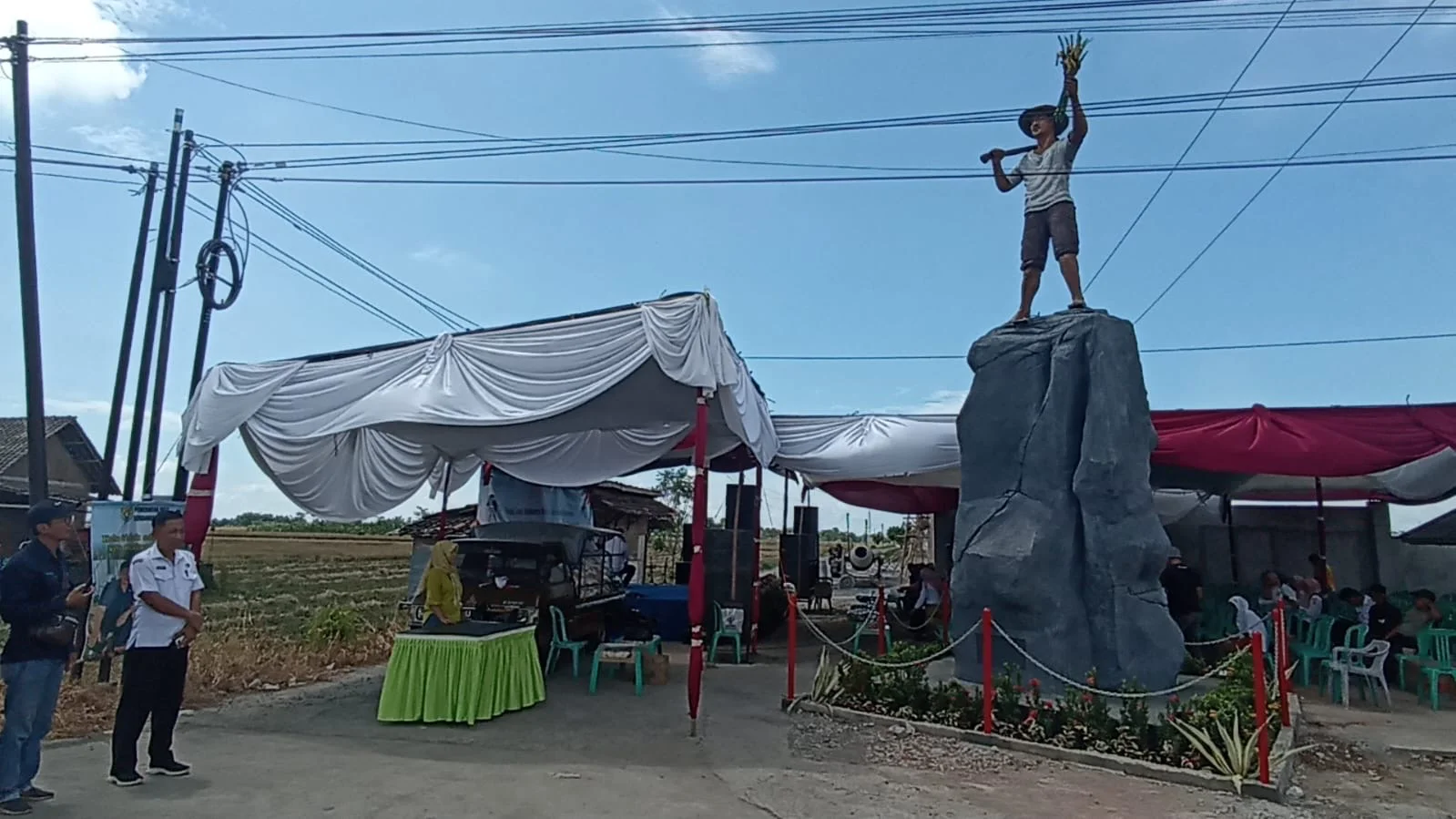 Tugu Tani Reborn Jadi Simbol Kebangkitan Petani Sendangdawung Kendal