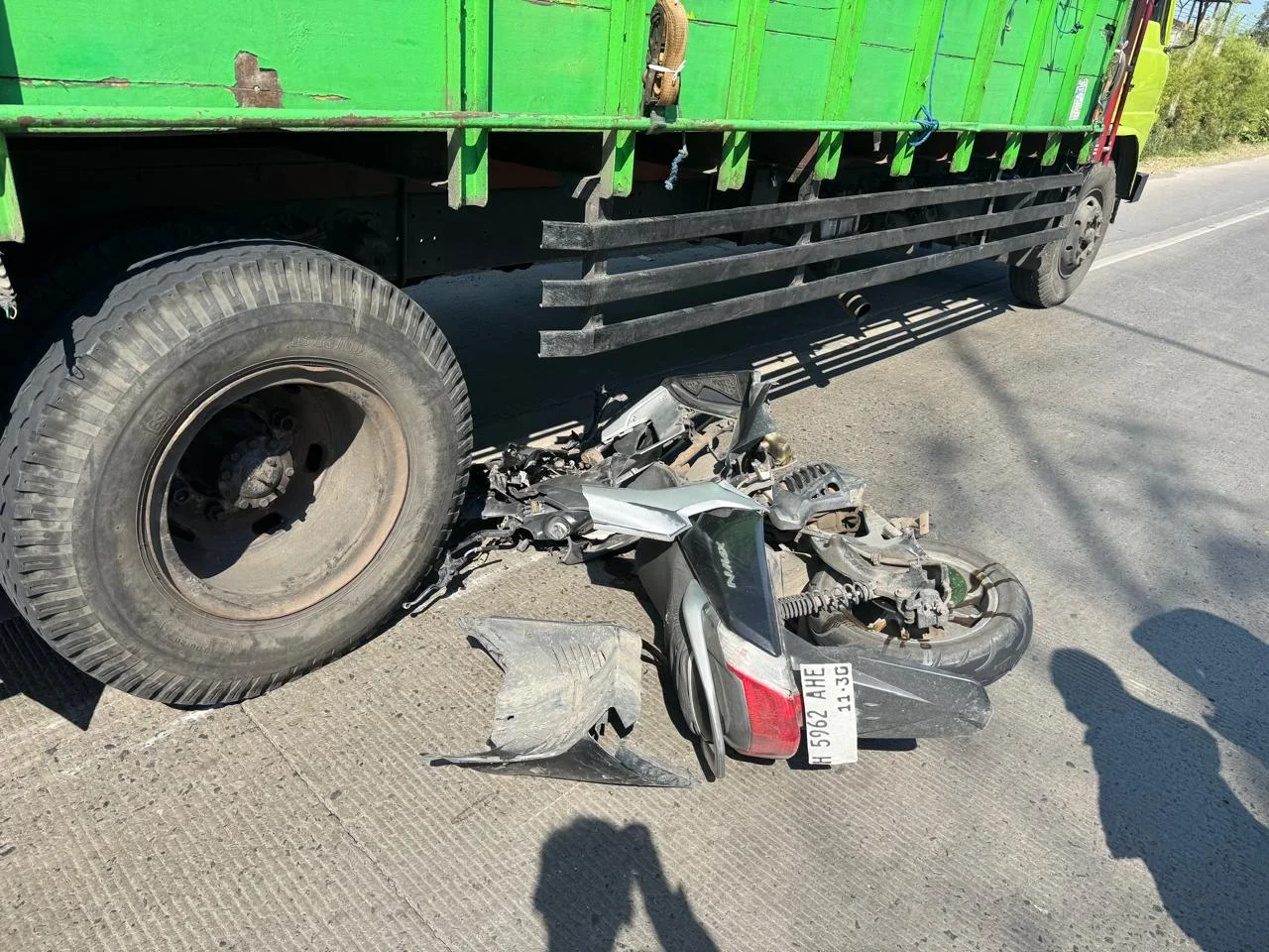 Karyawan Pabrik KIK Tewas Terlindas Truk di Jalan Lingkar Kaliwungu