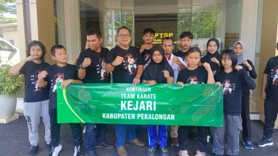 Kejari Kabupaten Pekalongan Kirim 13 Atlet ke Kejuaraan Karate “Wira Adhyaksa”