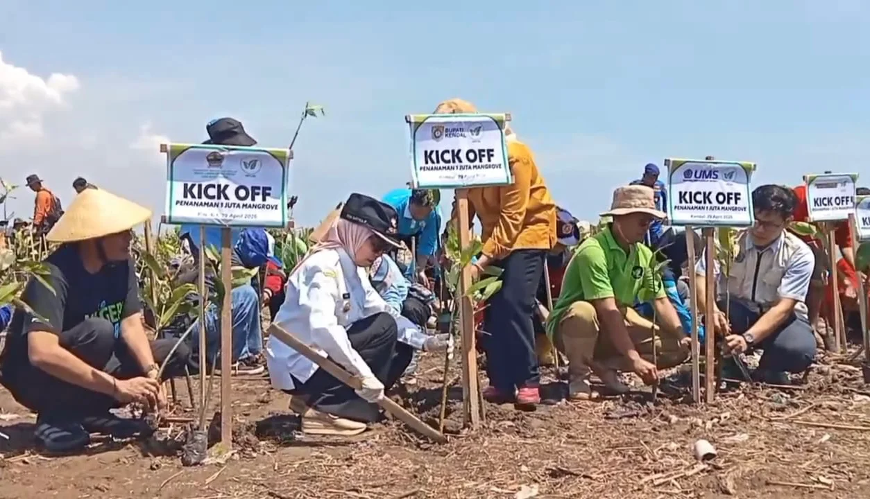 Bupati Kendal Tekankan Aksi Nyata Tanam Mangrove bukan Sekadar Seremonial