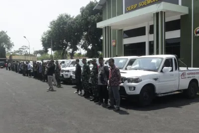 Kasdim 0711 Pemalang Serahkan 50 Unit Kendaraan Operasional untuk KDKMP