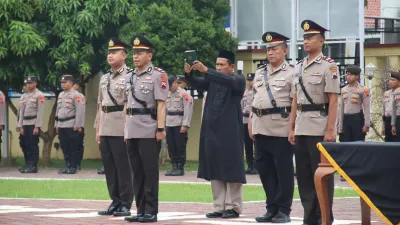 Rotasi Jabatan Polres Pemalang, Kasat Lantas dan Kapolsek Taman Berganti