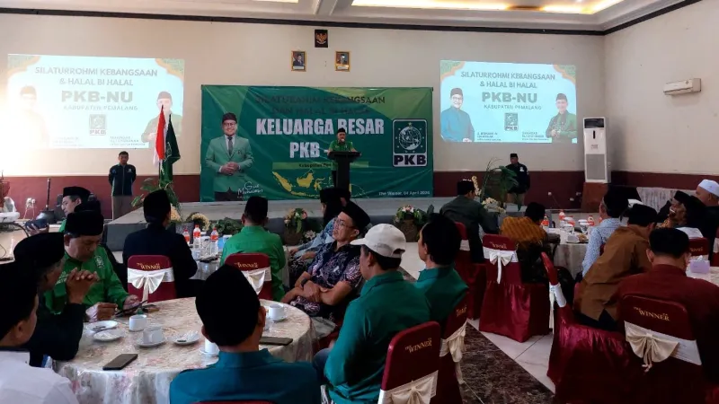 Jelang Akhir Masa Jabatan, Pengurus PKB Pemalang Pamit ke Kader dan Kyai
