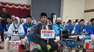 1.289 Jemaah Haji Asal Brebes Tiba di Tanah Suci