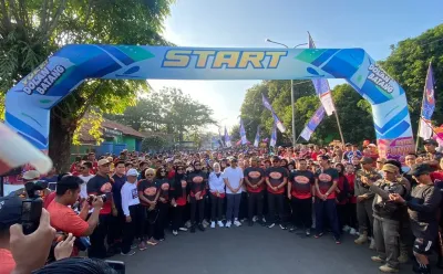 8.000 Warga Meriahkan Fun Walk HUT Ke-60 Kabupaten Batang