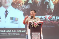 Dongkrak Produksi Susu, Ahmad Luthfi Inginkan Kontes Sapi Perah