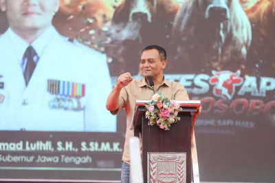 Dongkrak Produksi Susu, Ahmad Luthfi Inginkan Kontes Sapi Perah