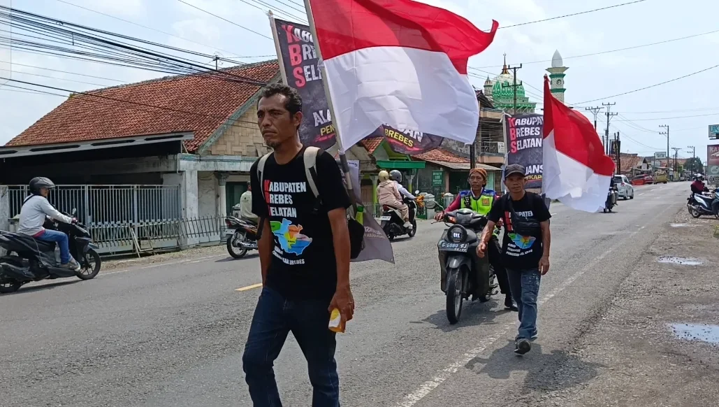 Aliansi Pemekaran Brebes Selatan Siapkan Penyambutan Dua Warga Long March di Semarang, Gubernur Jateng Diundang