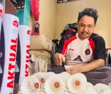 Harga Bulu Melambung, Perajin Shuttlecock Lawatan Tegal Banyak yang Gulung Tikar