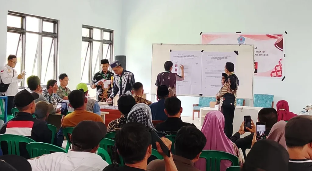 Darto Menang Pilkades Antar Waktu Plompong Brebes, Sempat Mundur Usai Demo