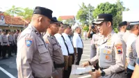 15 Personel Polres Tegal Terima Penghargaan atas Prestasi dan Dedikasi Luar Biasa