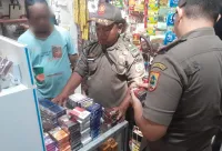 Razia Satpol PP Pemalang Sita Ribuan Batang Rokok Ilegal